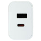 PureGear Dual Port USB-C/USB-A PD Wall Charger - White (09457PG) Cell Phone - Chargers & Cradles PureGear - Simple Cell Bulk Wholesale Pricing - USA Seller