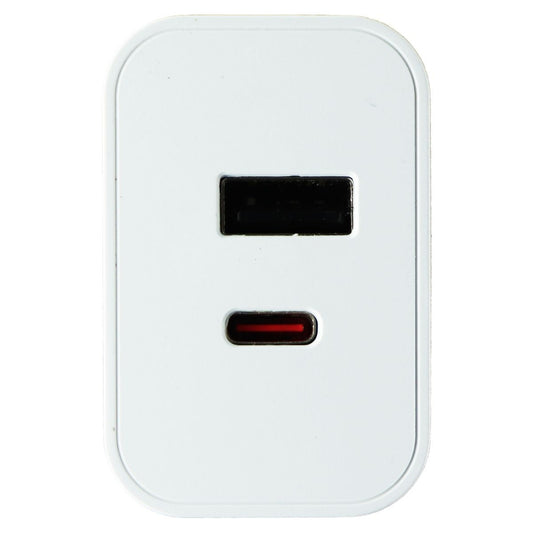 PureGear Dual Port USB-C/USB-A PD Wall Charger - White (09457PG) Cell Phone - Chargers & Cradles PureGear - Simple Cell Bulk Wholesale Pricing - USA Seller