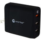 mWorks! mPOWER! 3 Port Quick Charge Wall Charger - Black Cell Phone - Chargers & Cradles mWorks! - Simple Cell Bulk Wholesale Pricing - USA Seller