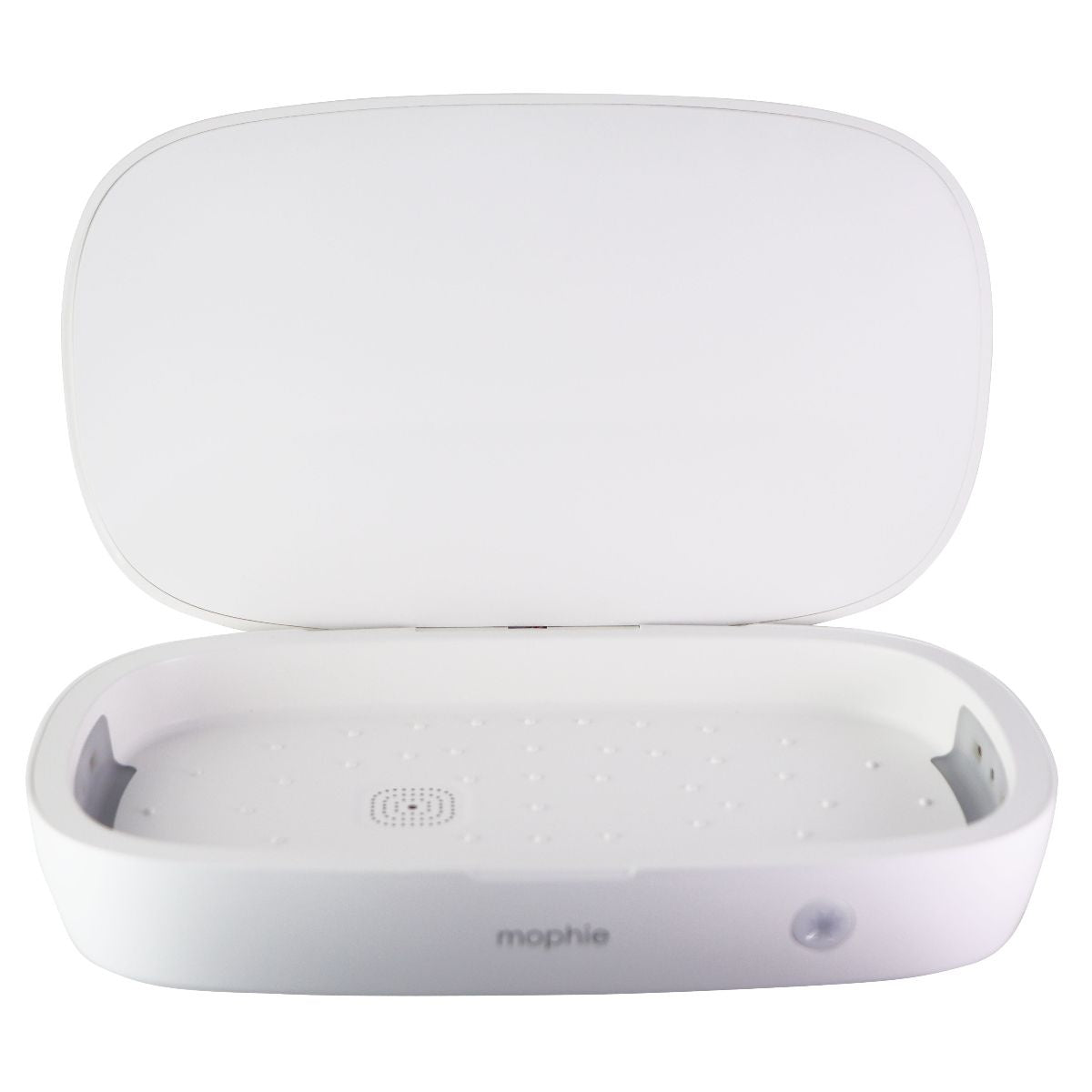 Mophie UV Sanitizer with Wireless Charging for Smartphones - White Cell Phone - Chargers & Cradles Mophie - Simple Cell Bulk Wholesale Pricing - USA Seller