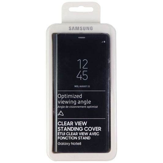 Samsung Clear View Standing Cover for Galaxy Note8 - Black (EF-ZN950CBEGCA)