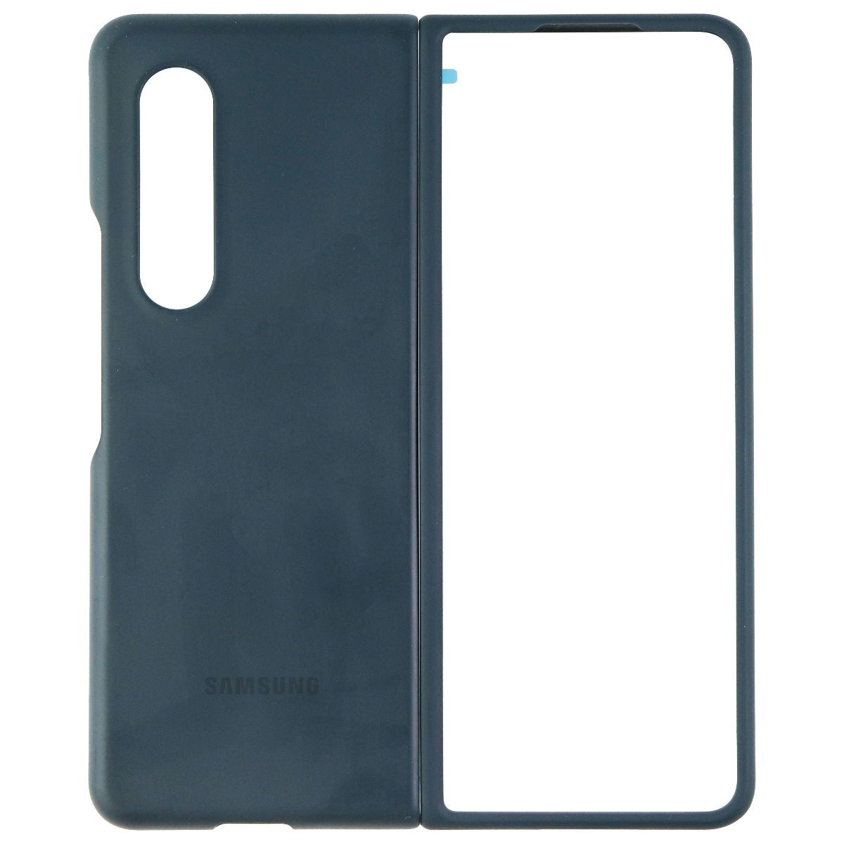 Samsung Silicone Cover for Samsung Galaxy Z Fold3 5G - Green Cell Phone - Cases, Covers & Skins Samsung Electronics - Simple Cell Bulk Wholesale Pricing - USA Seller