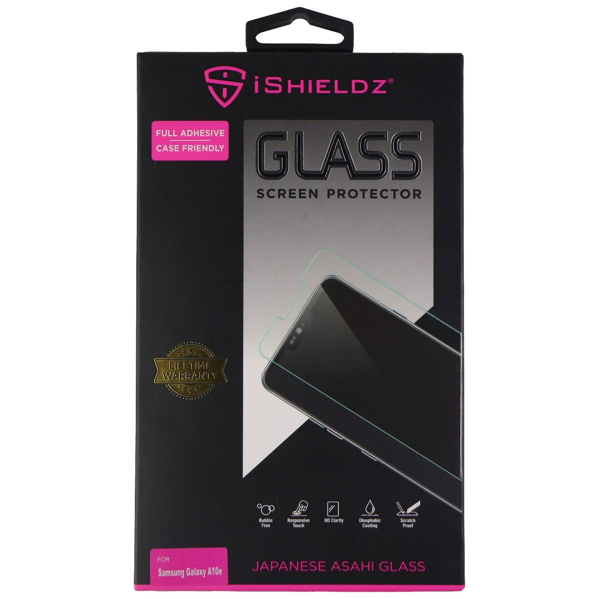 iShieldz Asahi Tempered Glass Screen Protector for Samsung Galaxy A10e - Clear Cell Phone - Screen Protectors iShieldz    - Simple Cell Bulk Wholesale Pricing - USA Seller