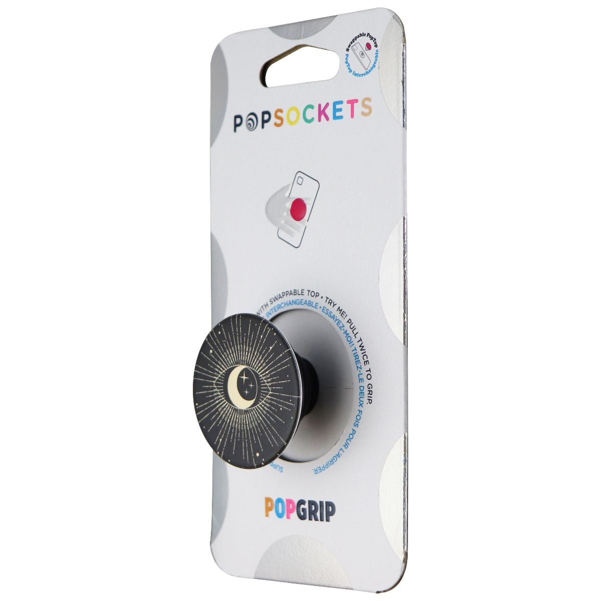 PopSockets PopGrip - Expanding Stand and Grip with Swappable Top - All Seeing Cell Phone - Mounts & Holders PopSockets - Simple Cell Bulk Wholesale Pricing - USA Seller
