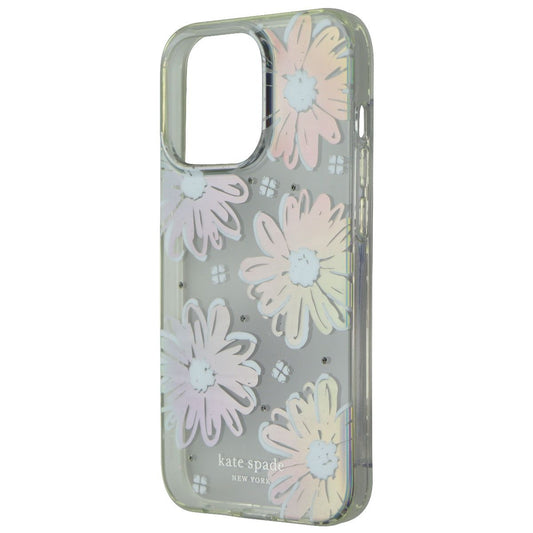 Kate Spade Protective Hardshell Case for iPhone 13 Pro - Daisy Iridescent Foil