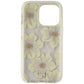 Kate Spade Defensive Hardshell Case for iPhone 13 Pro - Hollyhock Floral Clear Cell Phone - Cases, Covers & Skins Kate Spade    - Simple Cell Bulk Wholesale Pricing - USA Seller