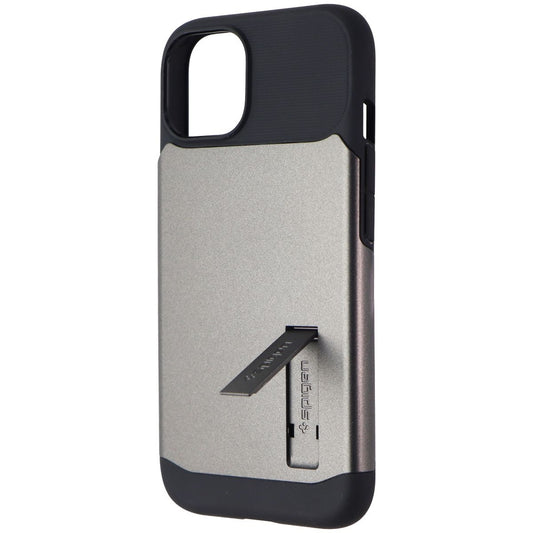 Spigen Slim Armor MagFit Series Case for MagSafe for iPhone 14 - Gunmetal Cell Phone - Cases, Covers & Skins Spigen - Simple Cell Bulk Wholesale Pricing - USA Seller