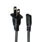I-SHENG SP-12N (2.5ft) Universal 2-Prong Cable (125V/7A) - Black E55943 Multipurpose Batteries & Power - Multipurpose AC to DC Adapters I-Sheng - Simple Cell Bulk Wholesale Pricing - USA Seller