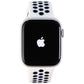 Apple Watch NIKE Series 6 (GPS) - 44mm Silver Aluminum / White Sp Band (A2292) Smart Watches Apple - Simple Cell Bulk Wholesale Pricing - USA Seller
