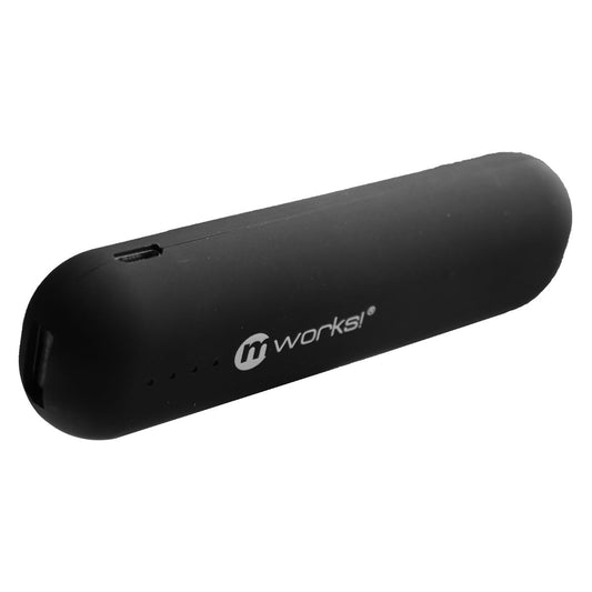 mWorks! mPOWER! 2,600mAh Portable USB Power Bank - Matte Black Cell Phone - Chargers & Cradles mWorks! - Simple Cell Bulk Wholesale Pricing - USA Seller
