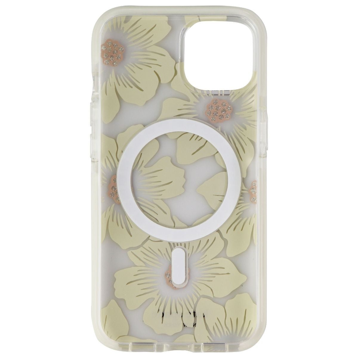 Kate Spade HardShell Case for MagSafe for iPhone 13 - Hollyhock Floral Cell Phone - Cases, Covers & Skins Kate Spade    - Simple Cell Bulk Wholesale Pricing - USA Seller