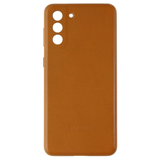 Samsung Leather Back Cover for Galaxy (S21+) & (S21+) 5G - Brown Cell Phone - Cases, Covers & Skins Samsung Electronics - Simple Cell Bulk Wholesale Pricing - USA Seller