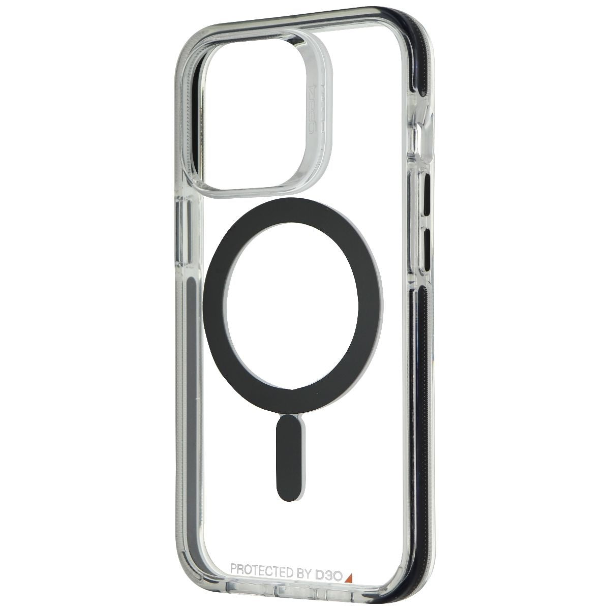 ZAGG Santa Cruz Snap Case for MagSafe for iPhone 13 Pro - Clear/Blk Cell Phone - Cases, Covers & Skins Zagg - Simple Cell Bulk Wholesale Pricing - USA Seller