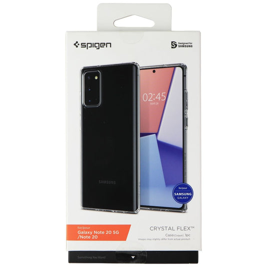 Spigen Crystal Flex Series Case for Samsung Galaxy Note 20 5G - Clear Cell Phone - Cases, Covers & Skins Spigen    - Simple Cell Bulk Wholesale Pricing - USA Seller