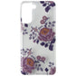 Coach Protective Case for Samsung Galaxy (S21+) 5G - Moody Floral Purple / Clear Cell Phone - Cases, Covers & Skins Coach    - Simple Cell Bulk Wholesale Pricing - USA Seller