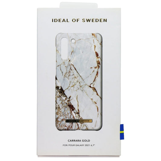 iDeal of Sweden Printed Case for Samsung Galaxy S21 Plus - Carrara Gold Cell Phone - Cases, Covers & Skins iDeal of Sweden    - Simple Cell Bulk Wholesale Pricing - USA Seller