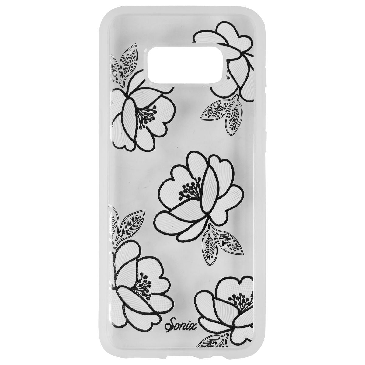 Sonix Clear Coat Hybrid Case for Samsung Galaxy (S8+) - Silver Florette/Clear Cell Phone - Cases, Covers & Skins Sonix - Simple Cell Bulk Wholesale Pricing - USA Seller
