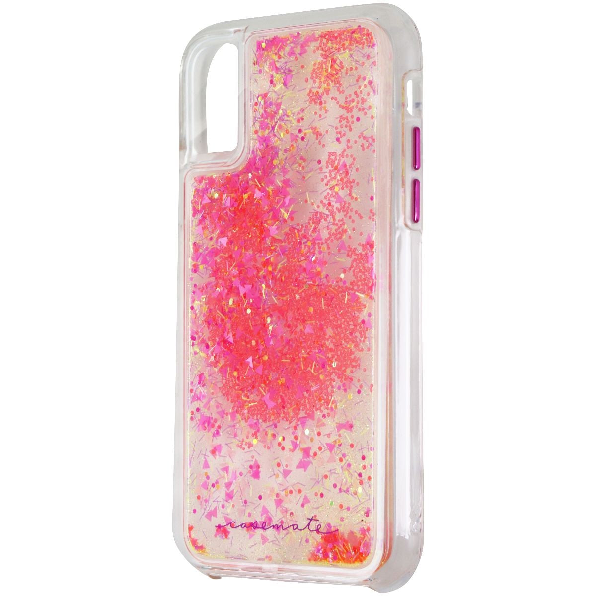 Case-Mate Liquid Glitter Waterfall Case for Apple iPhone Xs / iPhone X - Pink Cell Phone - Cases, Covers & Skins Case-Mate    - Simple Cell Bulk Wholesale Pricing - USA Seller