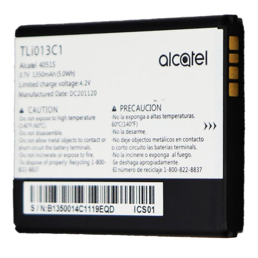 Alcatel OEM Rechargeable Battery (3.7V) 1350mAh (TLi013C1) Cell Phone - Batteries Alcatel - Simple Cell Bulk Wholesale Pricing - USA Seller