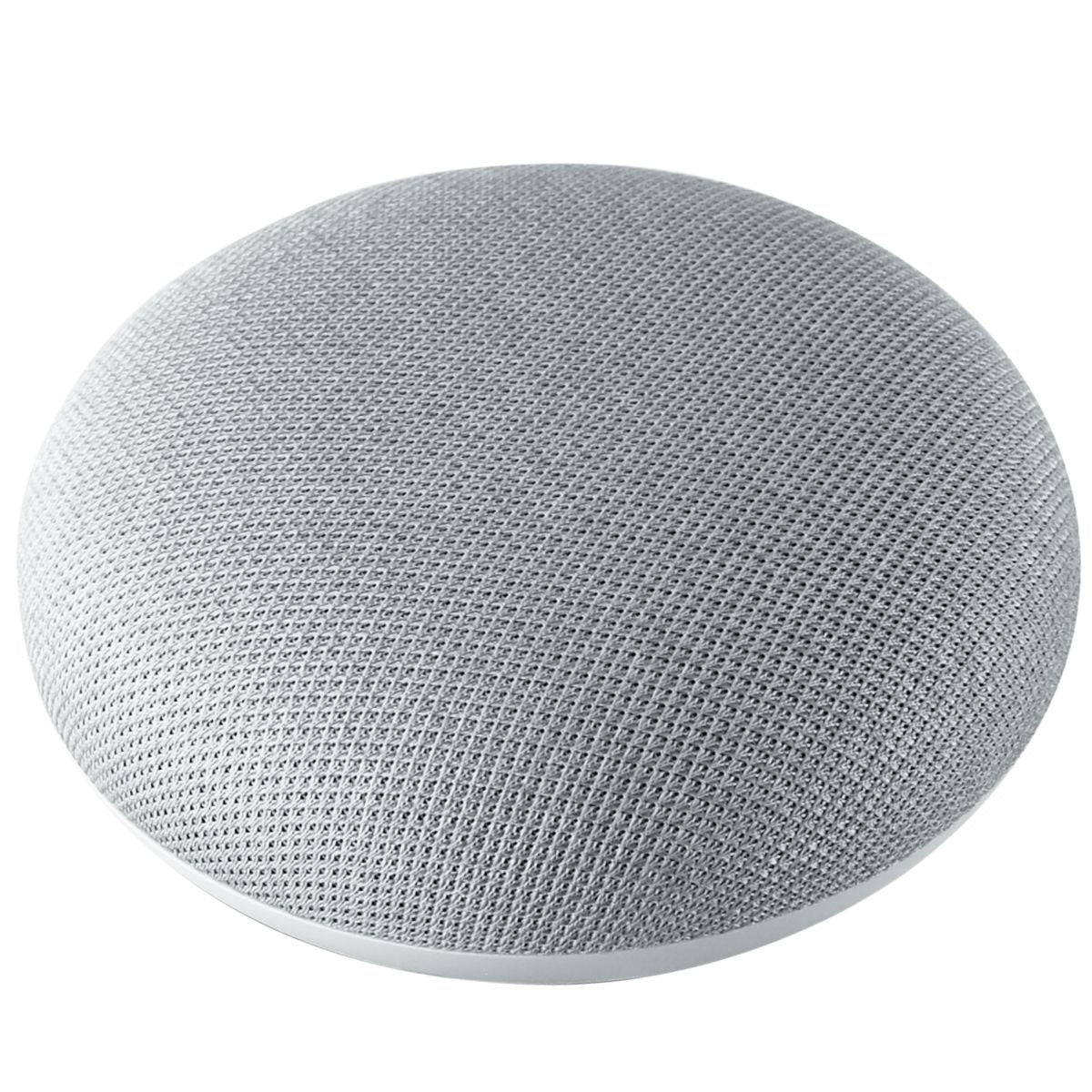 Official Google Home Mini Smart Voice Activated Media Speaker - Chalk Gray Home Multimedia - Home Speakers & Subwoofers Google    - Simple Cell Bulk Wholesale Pricing - USA Seller