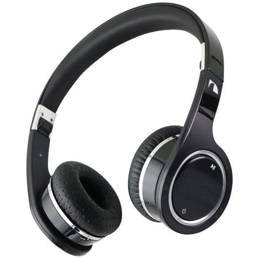 Nakamichi Bluetooth Wireless On-The Ear Headphones with Microphone - Black