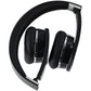 Nakamichi Bluetooth Wireless On-The Ear Headphones with Microphone - Black