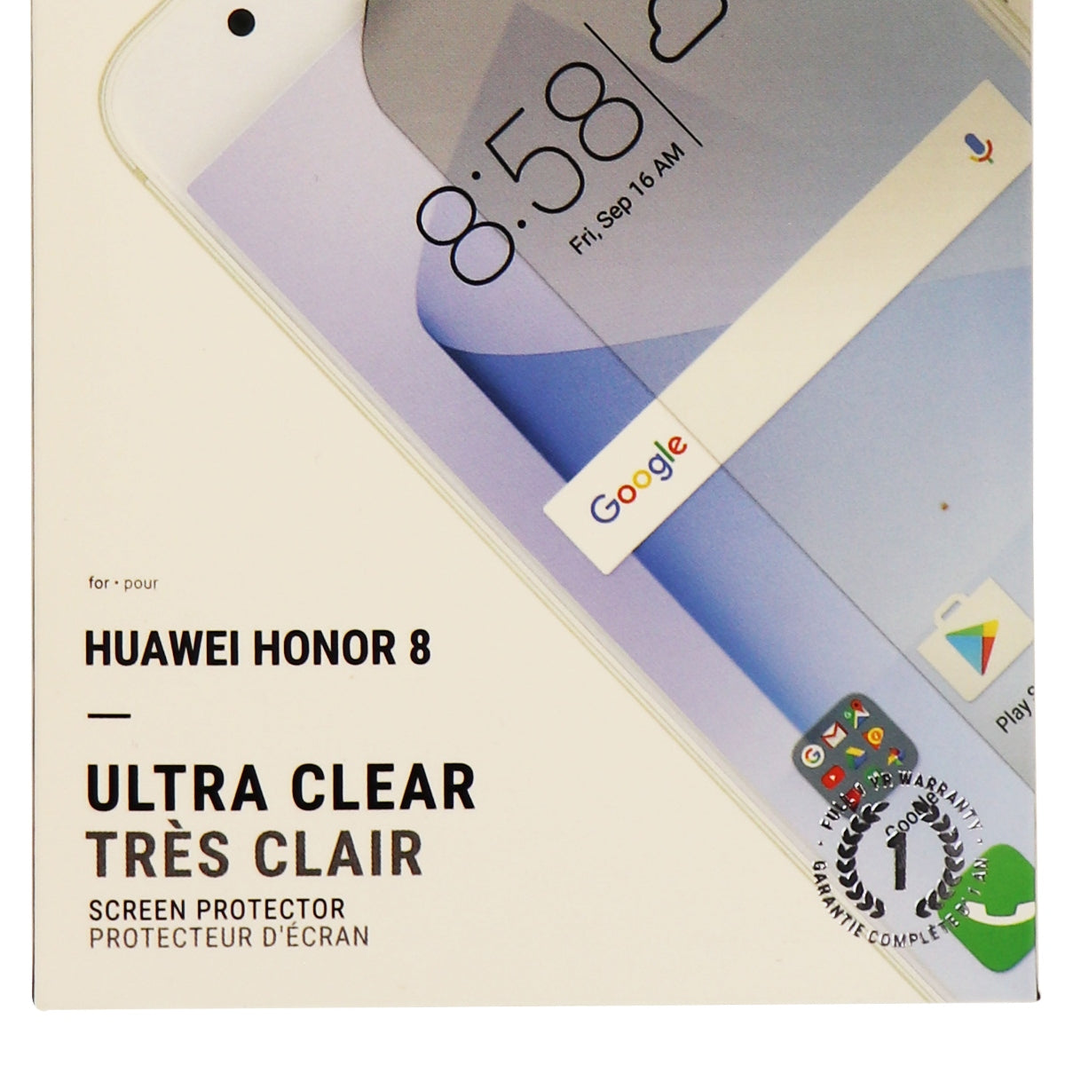 Incipio Plex Series Ultra Clear Screen Protector for Huawei Honor 8 - Clear Cell Phone - Screen Protectors Incipio    - Simple Cell Bulk Wholesale Pricing - USA Seller