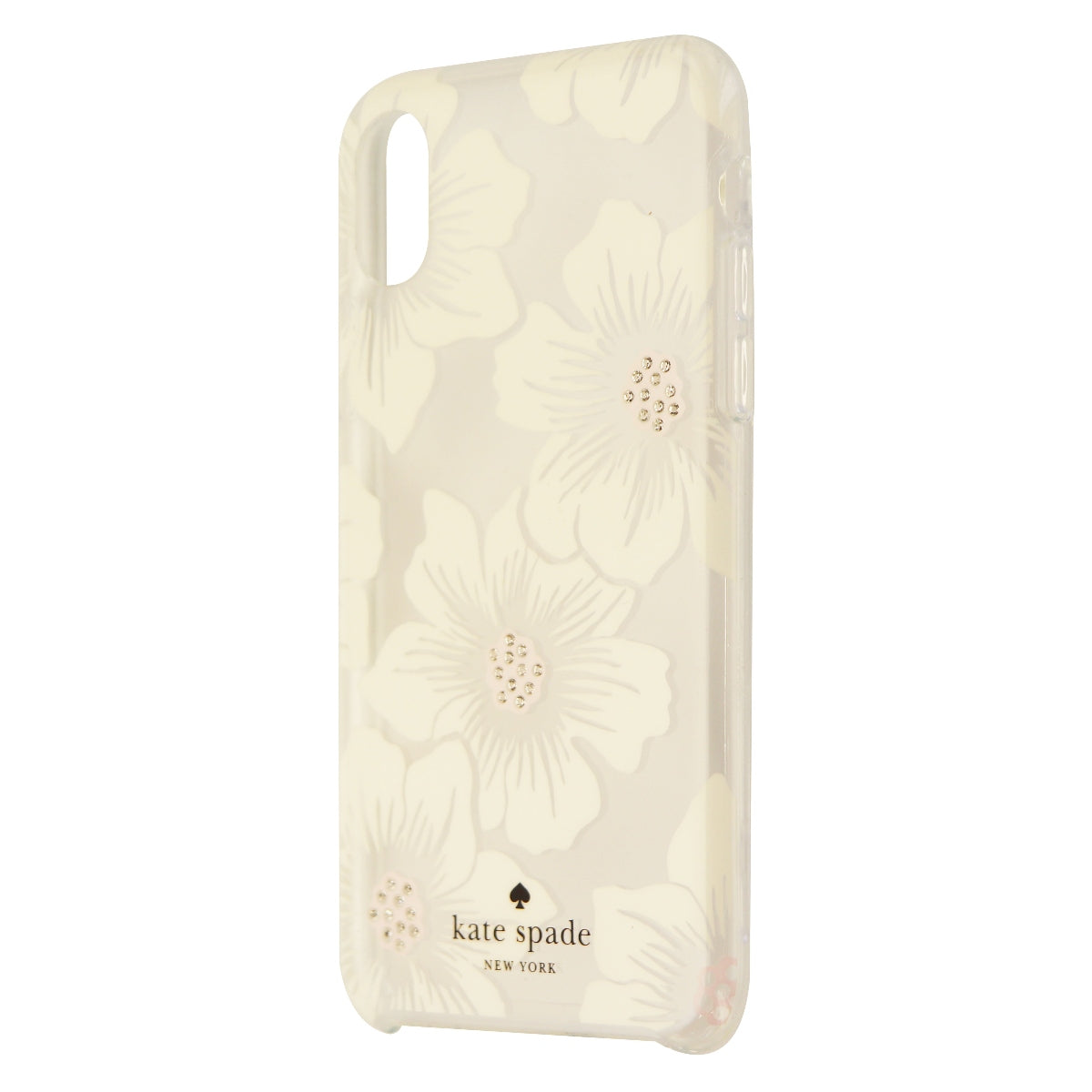 Kate Spade New York Hardshell Case for Apple iPhone X 10 - Clear/White Flowers Cell Phone - Cases, Covers & Skins Incipio - Simple Cell Bulk Wholesale Pricing - USA Seller