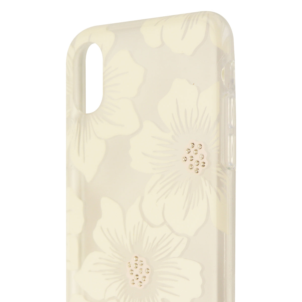 Kate Spade New York Hardshell Case for Apple iPhone X 10 - Clear/White Flowers Cell Phone - Cases, Covers & Skins Incipio - Simple Cell Bulk Wholesale Pricing - USA Seller