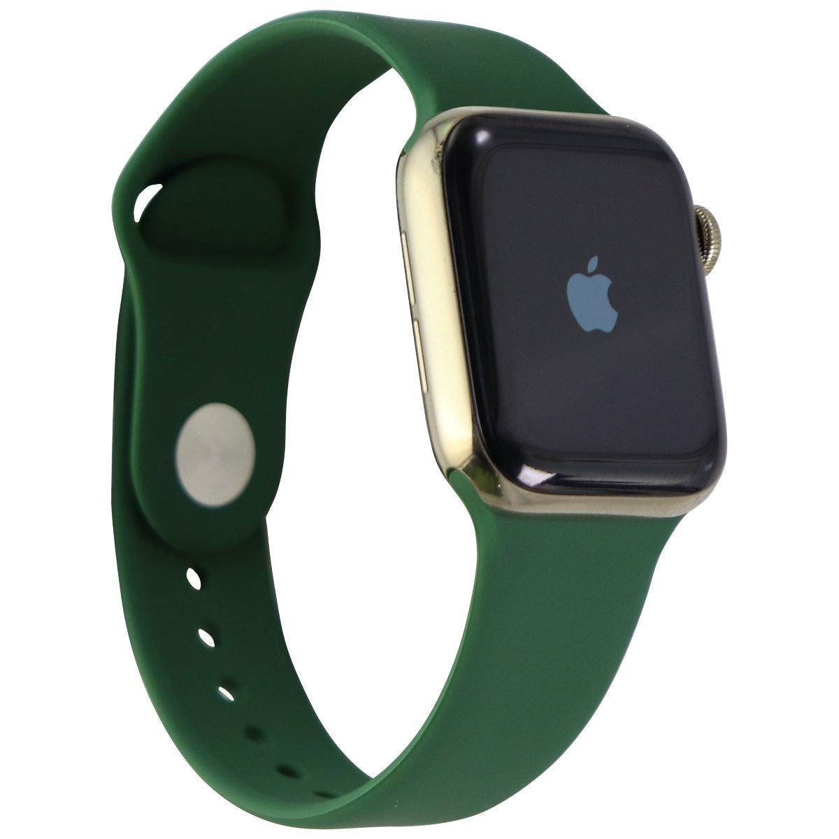 Apple Watch Series 6 (GPS + LTE) A2293 40mm Gold Stainless Steel/Green Sp Band Smart Watches Apple - Simple Cell Bulk Wholesale Pricing - USA Seller