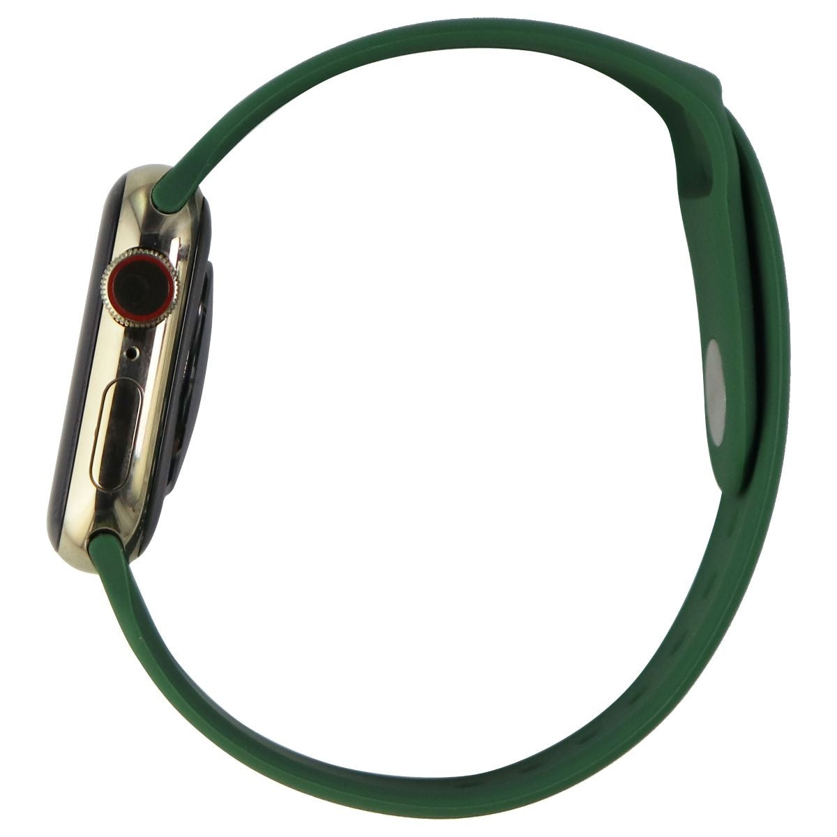 Apple Watch Series 6 (GPS + LTE) A2293 40mm Gold Stainless Steel/Green Sp Band Smart Watches Apple - Simple Cell Bulk Wholesale Pricing - USA Seller