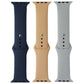 PureGear Watch Band Set for Apple Watch 42/44/45mm - Blue/Tan/Gray Smart Watch Accessories - Watch Bands PureGear - Simple Cell Bulk Wholesale Pricing - USA Seller