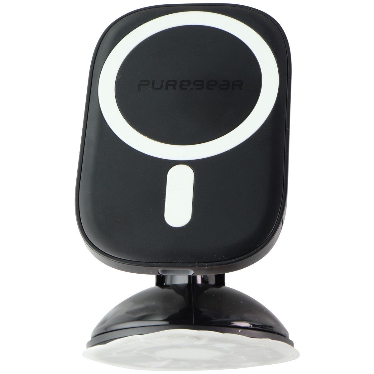 PureGear Qi-Certified Fast Wireless Car Charger with MagSafe for iPhones - Black Cell Phone - Mounts & Holders PureGear - Simple Cell Bulk Wholesale Pricing - USA Seller
