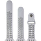 Apple 45mm Nike Band for Apple Watch 42/44/45mm - Pure Platinum/Black - Full Set Smart Watch Accessories - Watch Bands Apple - Simple Cell Bulk Wholesale Pricing - USA Seller