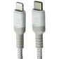 UBREAKIFIX (4-Ft) USB-C to 8-Pin Durability Cable for iPhone/iPad - White Cell Phone - Cables & Adapters UBREAKIFIX    - Simple Cell Bulk Wholesale Pricing - USA Seller