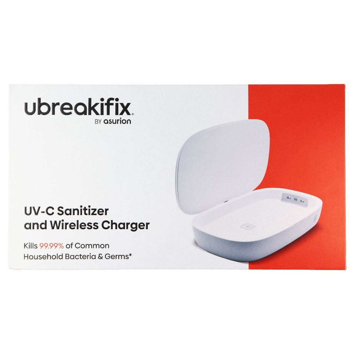 ubreakifix UV-C Sanitizer and Wireless Charger for Smartphones - White Cell Phone - Other Accessories UBREAKIFIX - Simple Cell Bulk Wholesale Pricing - USA Seller