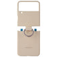 Samsung Official Silicone Cover with Ring for Samsung Galaxy Z Flip4 - Pink Cell Phone - Cases, Covers & Skins Samsung - Simple Cell Bulk Wholesale Pricing - USA Seller