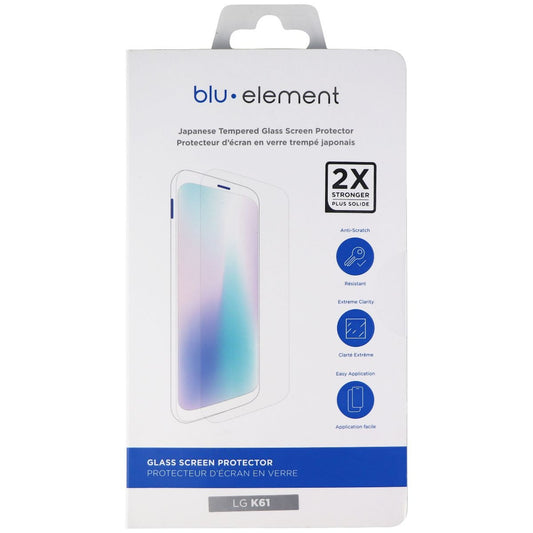 Blu Element Glass Screen Protector for LG K61 Smartphone - Clear Cell Phone - Screen Protectors Blu Element - Simple Cell Bulk Wholesale Pricing - USA Seller