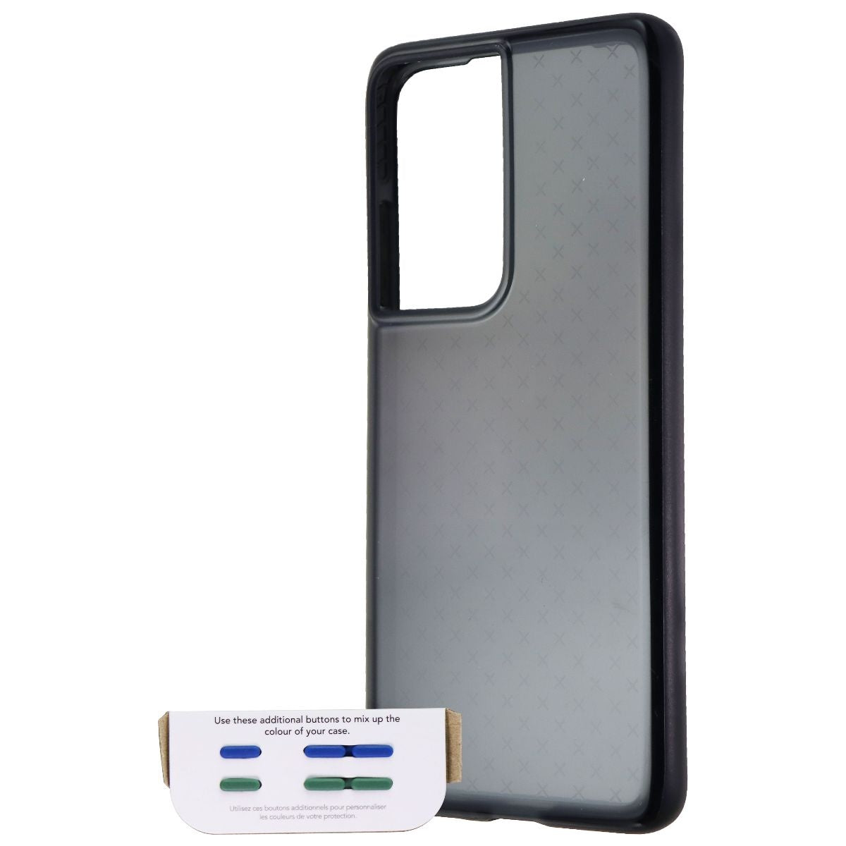 Tech21 Evo Check Series Flexible Case for Samsung Galaxy S21 Ultra 5G - Smokey Cell Phone - Cases, Covers & Skins Tech21 - Simple Cell Bulk Wholesale Pricing - USA Seller