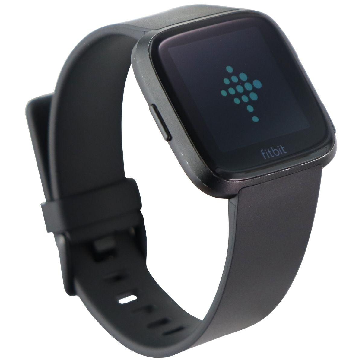 Fitbit Versa (1st Gen) Smart Watch - Black Aluminum/Black Band (FB505) Smart Watches Fitbit - Simple Cell Bulk Wholesale Pricing - USA Seller