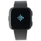 Fitbit Versa (1st Gen) Smart Watch - Black Aluminum/Black Band (FB505) Smart Watches Fitbit - Simple Cell Bulk Wholesale Pricing - USA Seller
