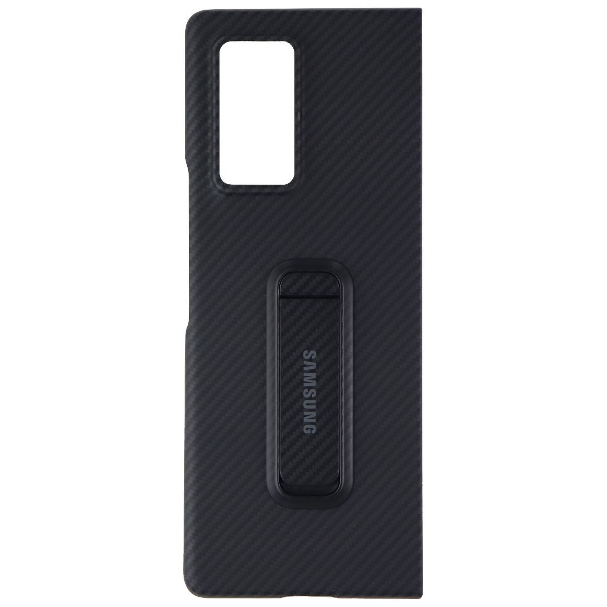 Samsung Aramid Standing Cover for Galaxy Z Fold2 / Z Fold2 5G - Black Cell Phone - Cases, Covers & Skins Samsung - Simple Cell Bulk Wholesale Pricing - USA Seller