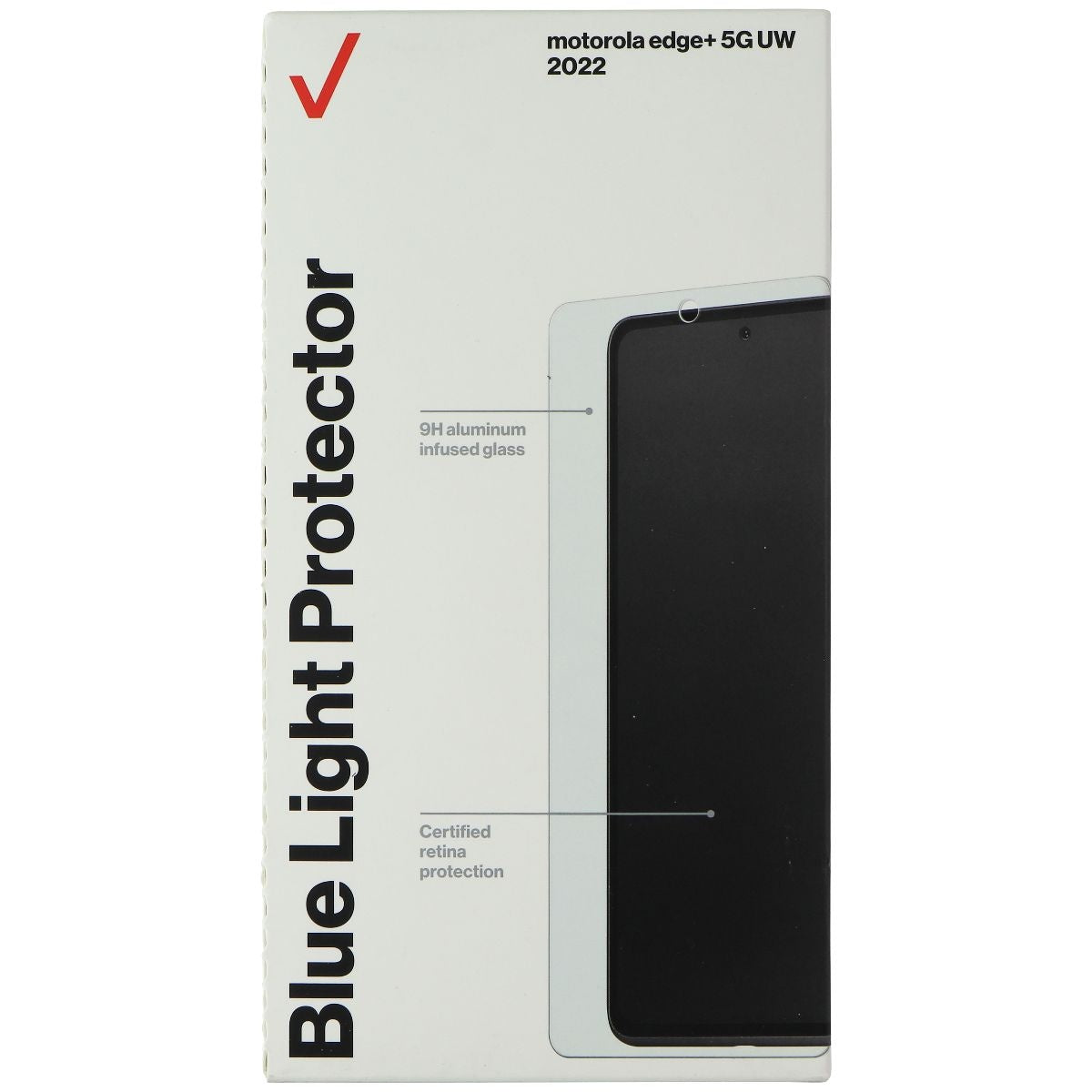 Verizon Blue Light Screen Protector for Motorola Edge+ 5G UW 2022 - Clear Cell Phone - Screen Protectors Verizon    - Simple Cell Bulk Wholesale Pricing - USA Seller