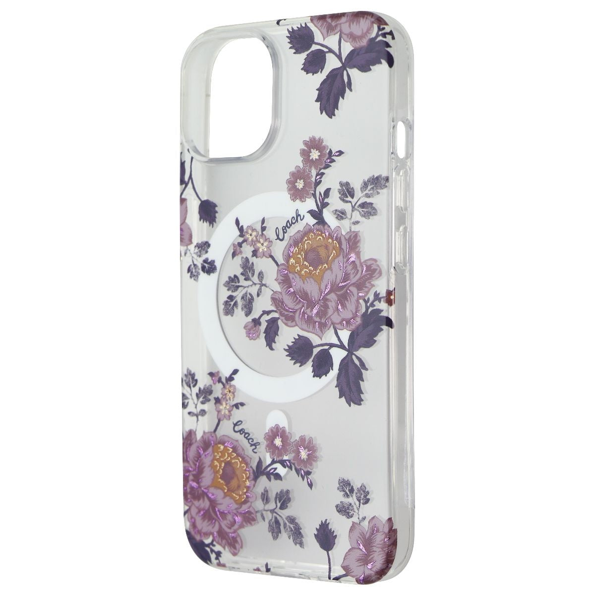 Coach Protective Case for MagSafe for iPhone 14 - Moody Floral/Purple/Clear Cell Phone - Cases, Covers & Skins Incipio    - Simple Cell Bulk Wholesale Pricing - USA Seller