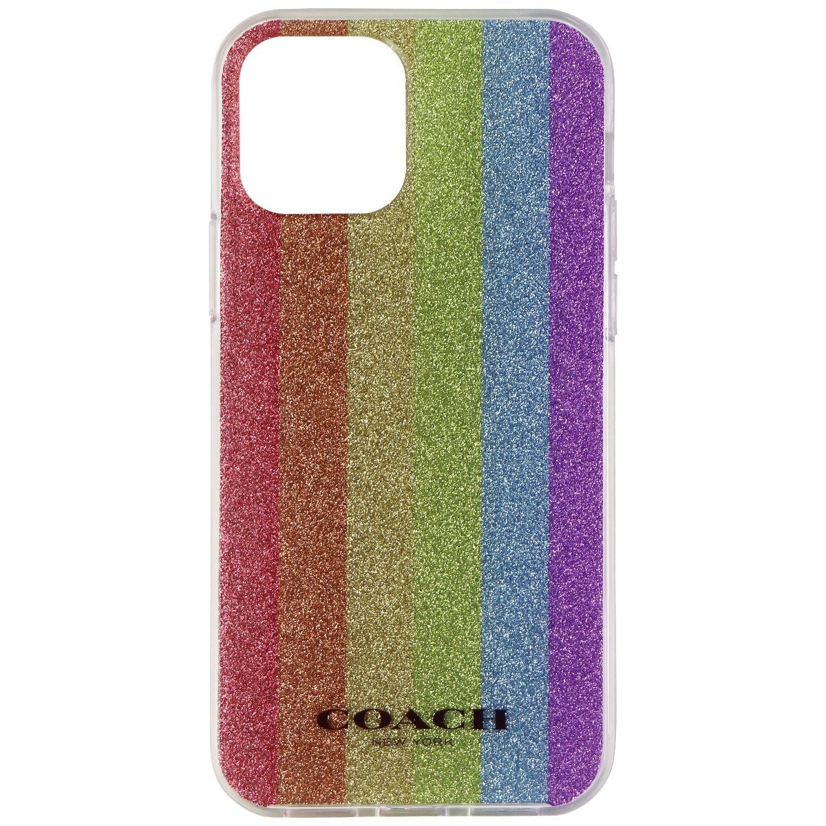 Coach Protective Pride Case for iPhone 12 & 12 Pro - Bright Glitter Americana Cell Phone - Cases, Covers & Skins Coach    - Simple Cell Bulk Wholesale Pricing - USA Seller