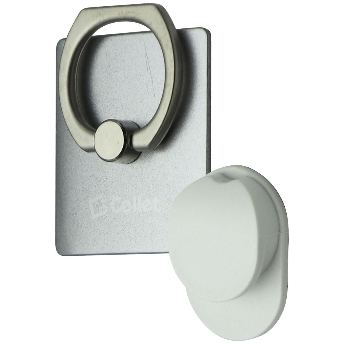 Cellet Universal Ring Stand/Holder and Adhesive Mount - Silver Cell Phone - Mounts & Holders Cellet - Simple Cell Bulk Wholesale Pricing - USA Seller