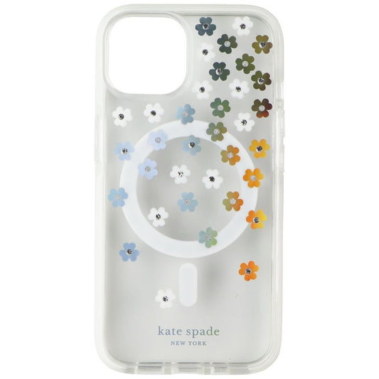 Kate Spade Defensive Hardshell Case for MagSafe for iPhone 14 Scattered Flowers Cell Phone - Cases, Covers & Skins Kate Spade New York    - Simple Cell Bulk Wholesale Pricing - USA Seller