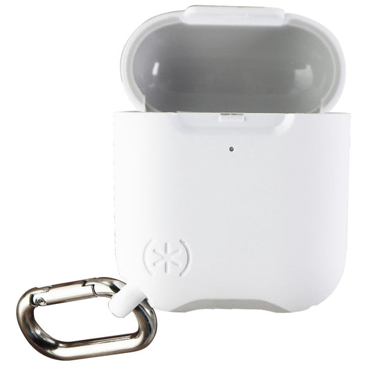 Speck Presidio PRO Case for Apple Airpods (Gen 1/2) - White/Marble Gray iPod, Audio Player Accessories - Cases, Covers & Skins Speck - Simple Cell Bulk Wholesale Pricing - USA Seller