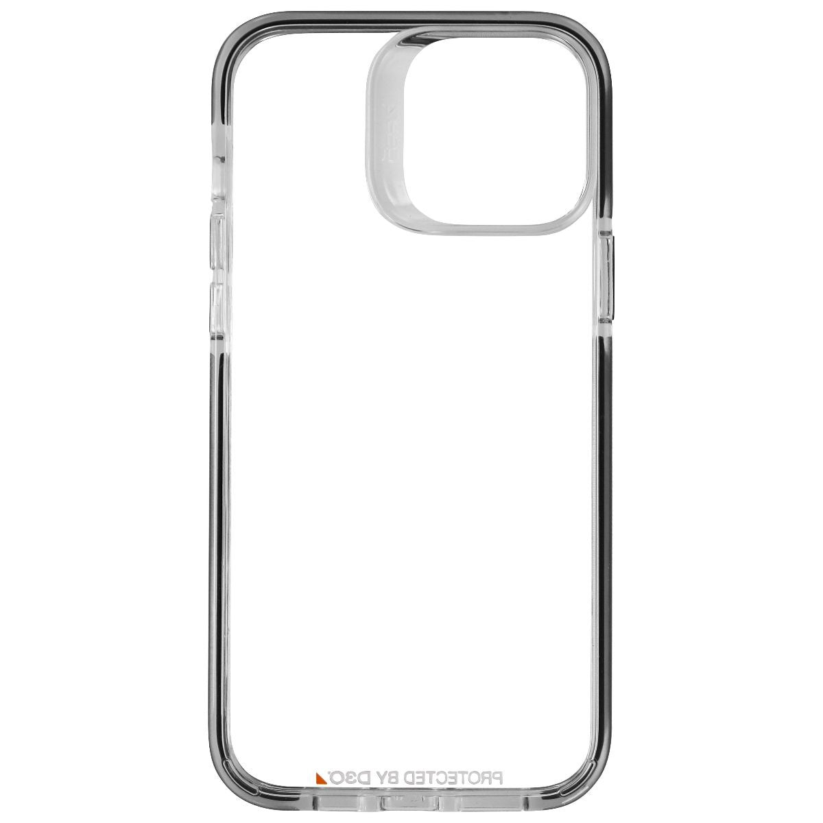 ZAGG Gear4 Santa Cruz Series Case for Apple iPhone 13 Pro Max - Clear/Black Cell Phone - Cases, Covers & Skins Zagg - Simple Cell Bulk Wholesale Pricing - USA Seller