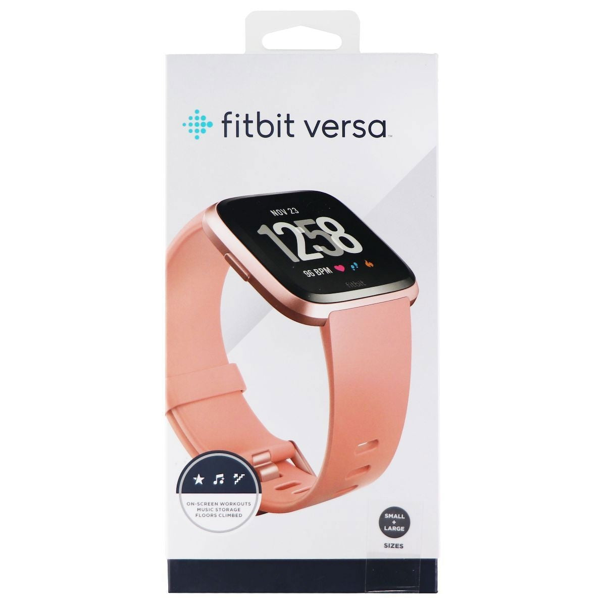 Fitbit Versa Smart Watch Bluetooth Fitness Tracker - Rose Gold (FB504)/One Size Smart Watches Fitbit    - Simple Cell Bulk Wholesale Pricing - USA Seller